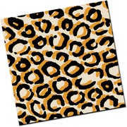 Chocolate Transfer Sheet Leopard Print Pk1