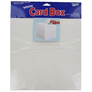 Gift Card Box White Foldable 12inx12inx12in Pk1 