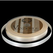Ribbon Poly Satin 10mm x 25m Ivory Pk1 