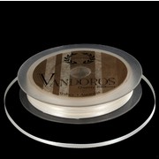 Ribbon Poly Satin 3mm x 50m Ivory Pk1 