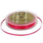 Ribbon Poly Satin 3mm x 50m Fuchsia Pk1 