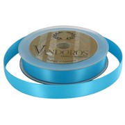 Ribbon Poly Satin 15mm x 25m Marine Pk1 