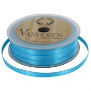 Ribbon Poly Satin 6mm x 50m Marine Pk1 