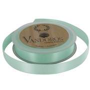 Ribbon Poly Satin 15mm x 25m Mint Pk1 