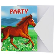 My Horse Party Invitations Pk8 