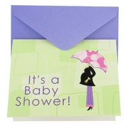 Baby Shower Invitations - Mod Mom Pk8 