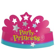 Party Favours - Party Princess Crowns Pk6 