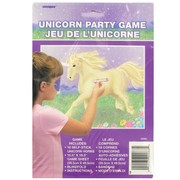 Unicorn Party Game - Pin The Horn Pk 1 