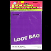Loot Bags Purple Unique Fashion Pk8 