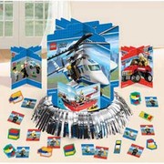 Lego Party Decorations - Centrepieces & Confetti Kit 
