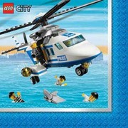Lego Party Napkins - Lunch Pk 16 
