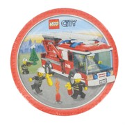Lego Party Plates - Large 23cm Pk 8
