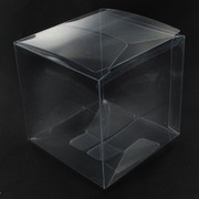 Bonbonniere Box Clear 80x80x80mm Pk25 