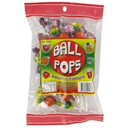 Assorted Ball Pops - Lollipops 250g Pk 36 