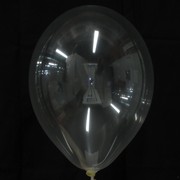 Balloons Latex Crystal 11in Clear Pk100 