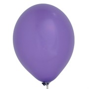 Balloons Latex Metallic 11in Purple Pk100 