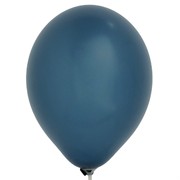 Balloons Latex Metallic 11in Midnight Blue Pk100 