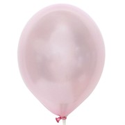 Balloons Latex Metallic 11in Pink Pk100 