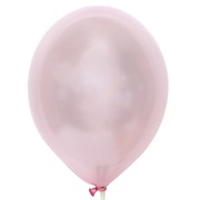 Balloons Latex Metallic 11in Pink Pk25 