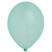 Balloons Latex Metallic 11in Light Green Pk100 