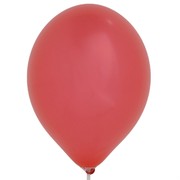 Balloons Latex Metallic 11in Cherry Red Pk25 