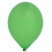 Balloons Latex Metallic 11in Lime Green Pk100 