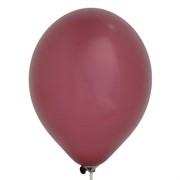 Balloons Latex Metallic 11in Burgundy Pk25 