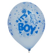 Baby Shower Latex Balloons - It's a boy  Pk10 