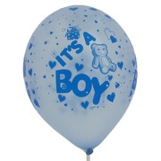 Baby Shower Latex Balloons - It's a boy Pk50 