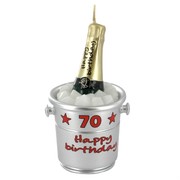 Candle Champagne 70 Pk1 