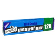Paper Greaseproof Dispenser 120mx30cm Pk1 