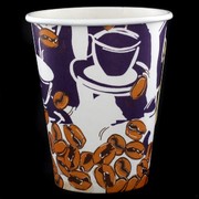 Cup Hot Drink Paper 8oz with Handle Pk50 