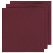 Red Party Napkins - Dinner Elegance Castaway 40x40cm Dinner Pk50 