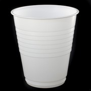 White Plastic Cups - 200ml Pk 50 