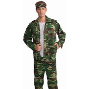 Adult Camouflage Jacket (Costume) Pk 1 