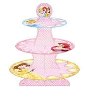3 Tier Disney Princess Cupcake Stand Pk 1