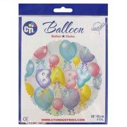 Balloon Foil 18in Baby Balloons Pk1 