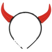 Devil Horns Small on Head Band Pk1 