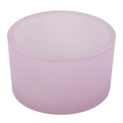 Tealight Holder Round Straight-Edge Purple Pk1 