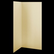 Bi-Fold Card Pack DL Via Cream White Pk20 