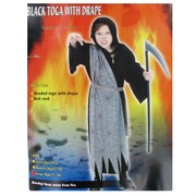 Costume Grim Reaper Robe of Horror Child Large Age 11 to 14 Pk1