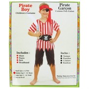 Costume Child Pirate Boy Med Pk1 