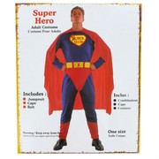 Costume Super Hero Male Adult Pk1 