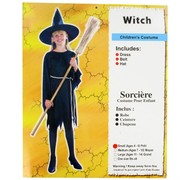 Costume Witch Classic Child Small Age 4 to 6 Pk1 