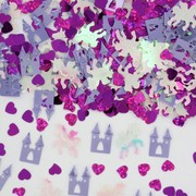 Princess Party Confetti - Unicorns and Castles 14gms Pk 1 