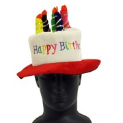 Kooky Happy Birthday with Candles Party Hat - Medium Pk1