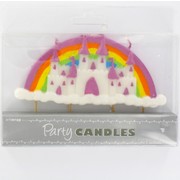 Princess Party Candle - Castle Feature  Pk1 