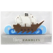 Pirate Ship Feature Party Candle Pk1 