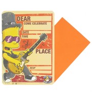 The Simpsons Bart Invitation Pad & Envelopes Pk20