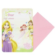 Disney Princess Party Invitation Pad & Envelopes Pk20